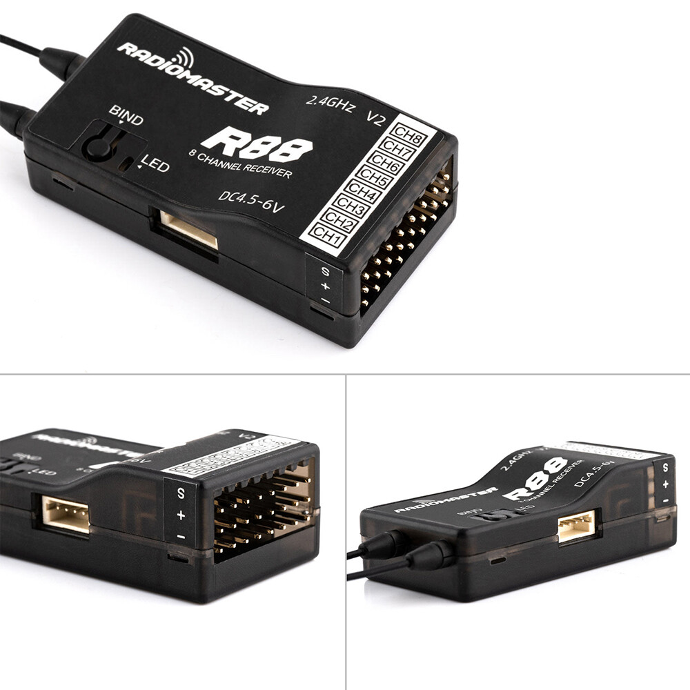RadioMaster R81 R84 R86 R86C R88 R161 R168 2.4G Nano Receiver FrSky for RC Drone