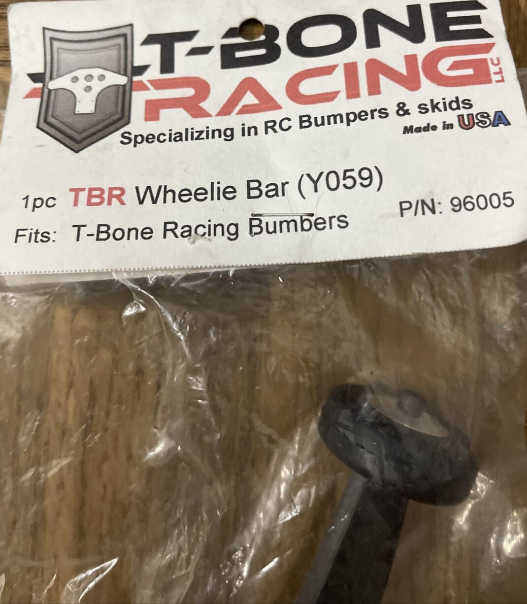 T Bone Racing #96005/YO59 TBR Wheelie Bar-Brand New-SHIPS N 24 HOURS