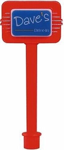 Model Maker 1:18 Scale Rectangular Lighted Sign & Decals #HCAS9616