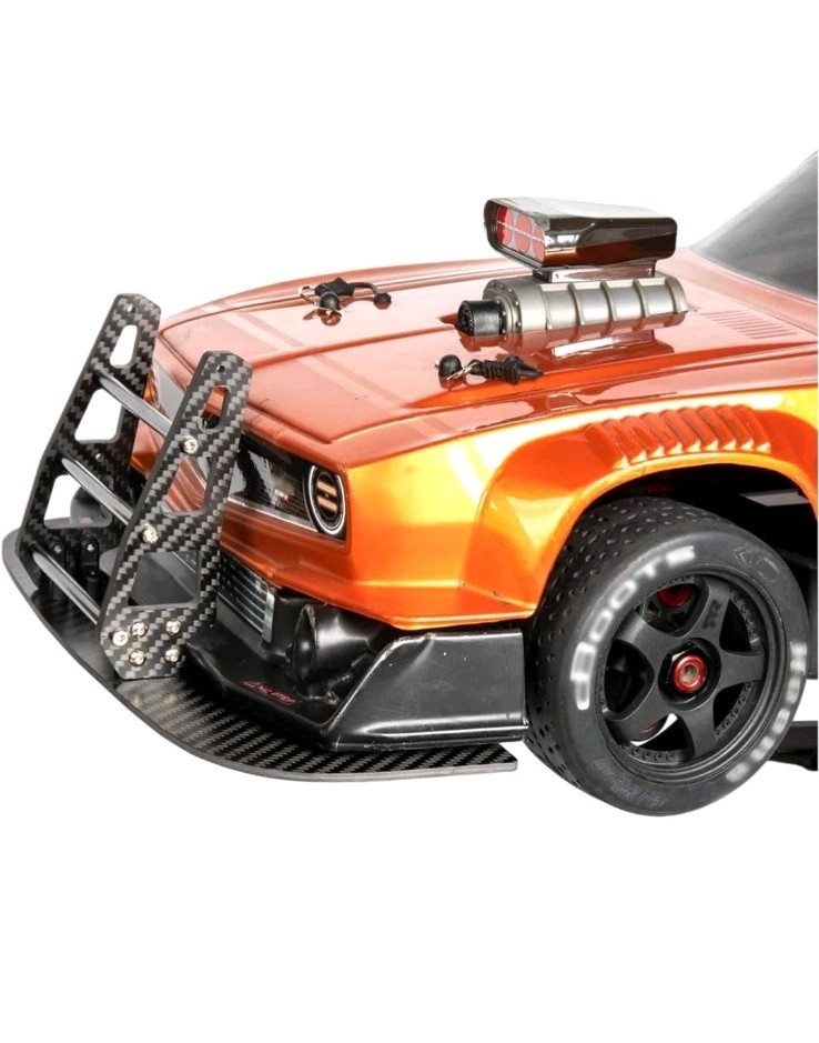Front Bumper Bottom Plate Protective Bar Chassis Armor for ARRMA 6S1/7 Infract