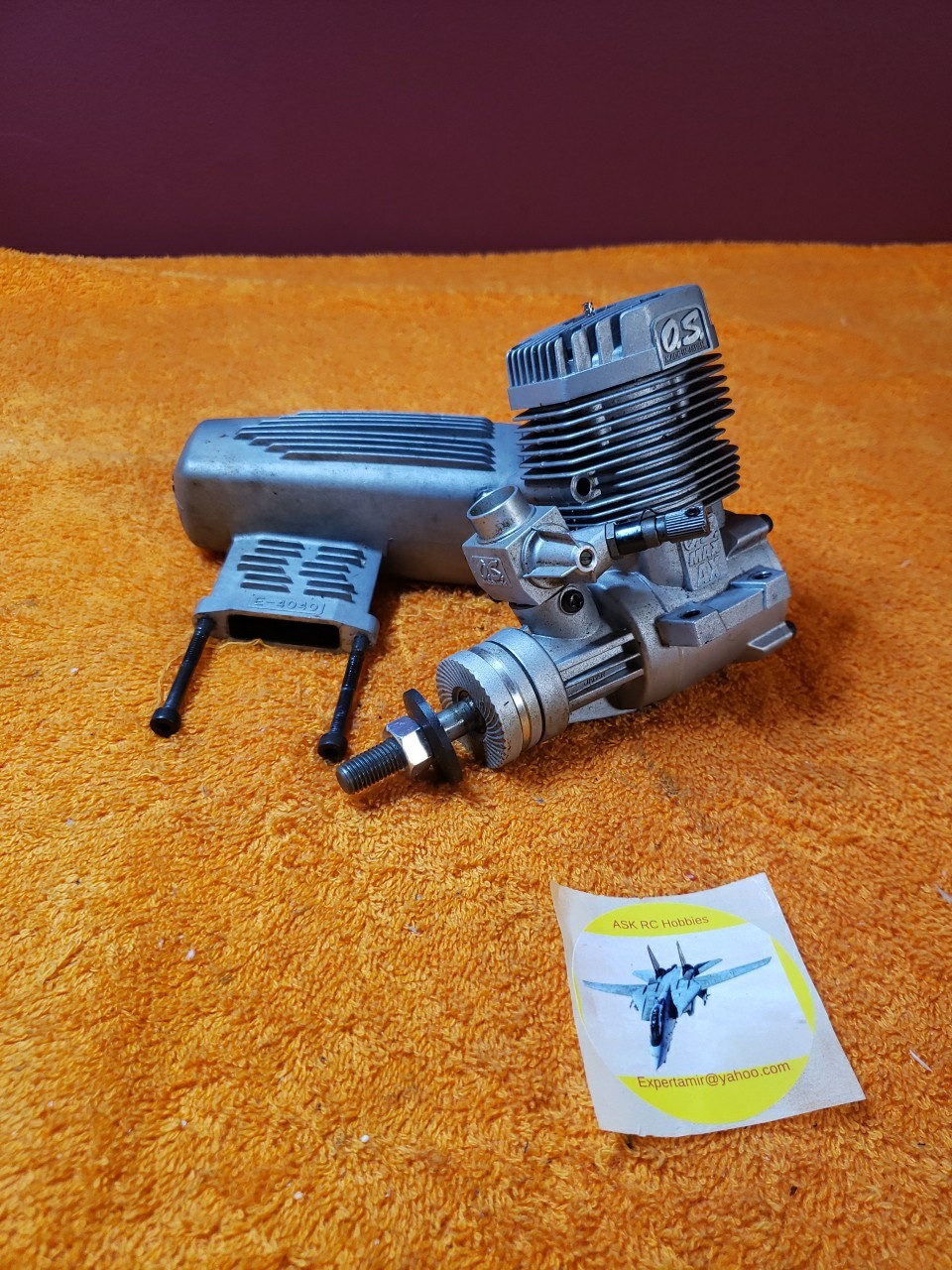 OS Engine – OS max 75 AX RC motor – Clean