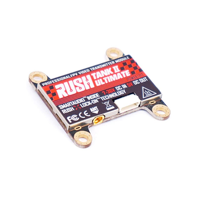 RUSHFPV RUSH Tank II Ultimate VTX 5.8G 48CH RaceBand Pitmode 25mW 200mW 500mW