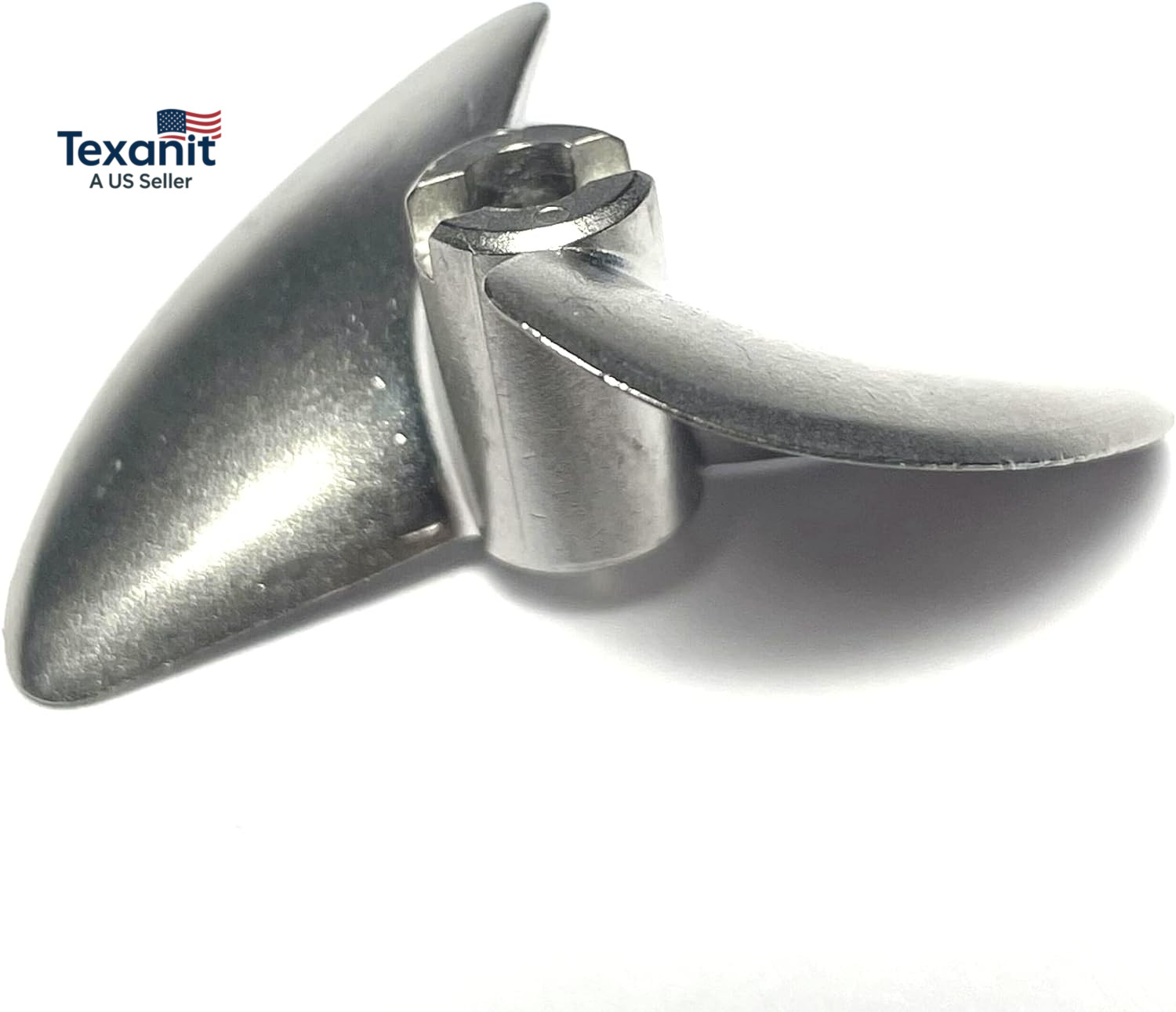 Upgrade Metal Propeller,4Mm UDI RC Boat Propeller Parts for UDI Arrow RC Boat Pa