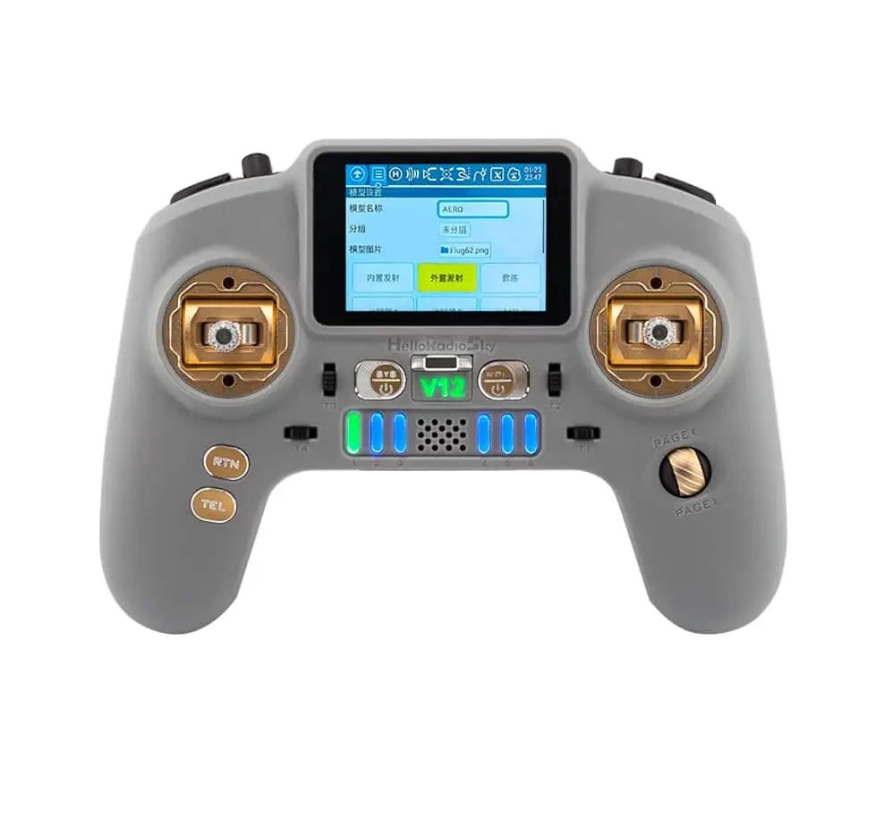 HelloRadioSky V12 CNC MAX ELRS 2.4GHz 915MHz Dual Band Radio – Choose Color