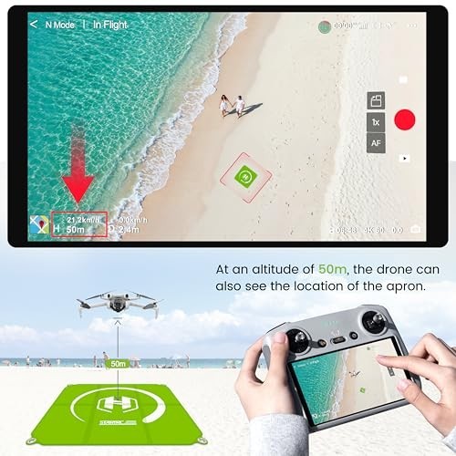 Universal Waterproof Drone Landing Pad – Portable Fast-Foldable Helipad for Mini