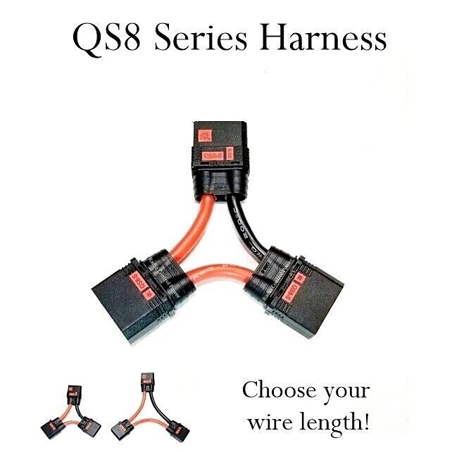 RCP-QS8 Series Harness Mini or Regular Size Options 8 awg or 6 awg wire