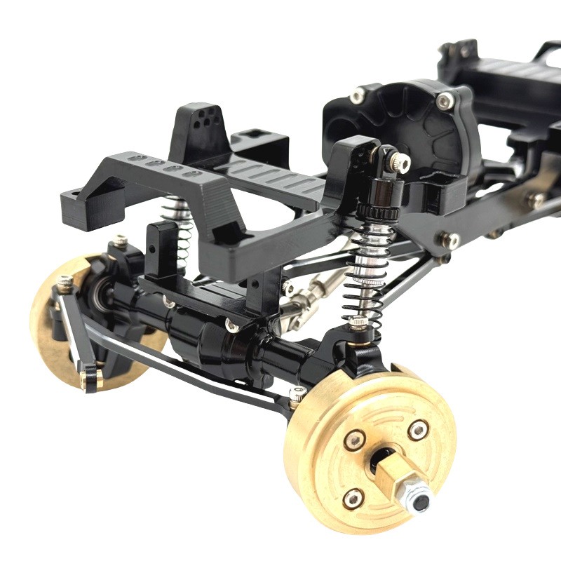 For FMS 1/24 Power Wagon FCX24 RC Full Metal Car Complete Frame Gearbox Parts US