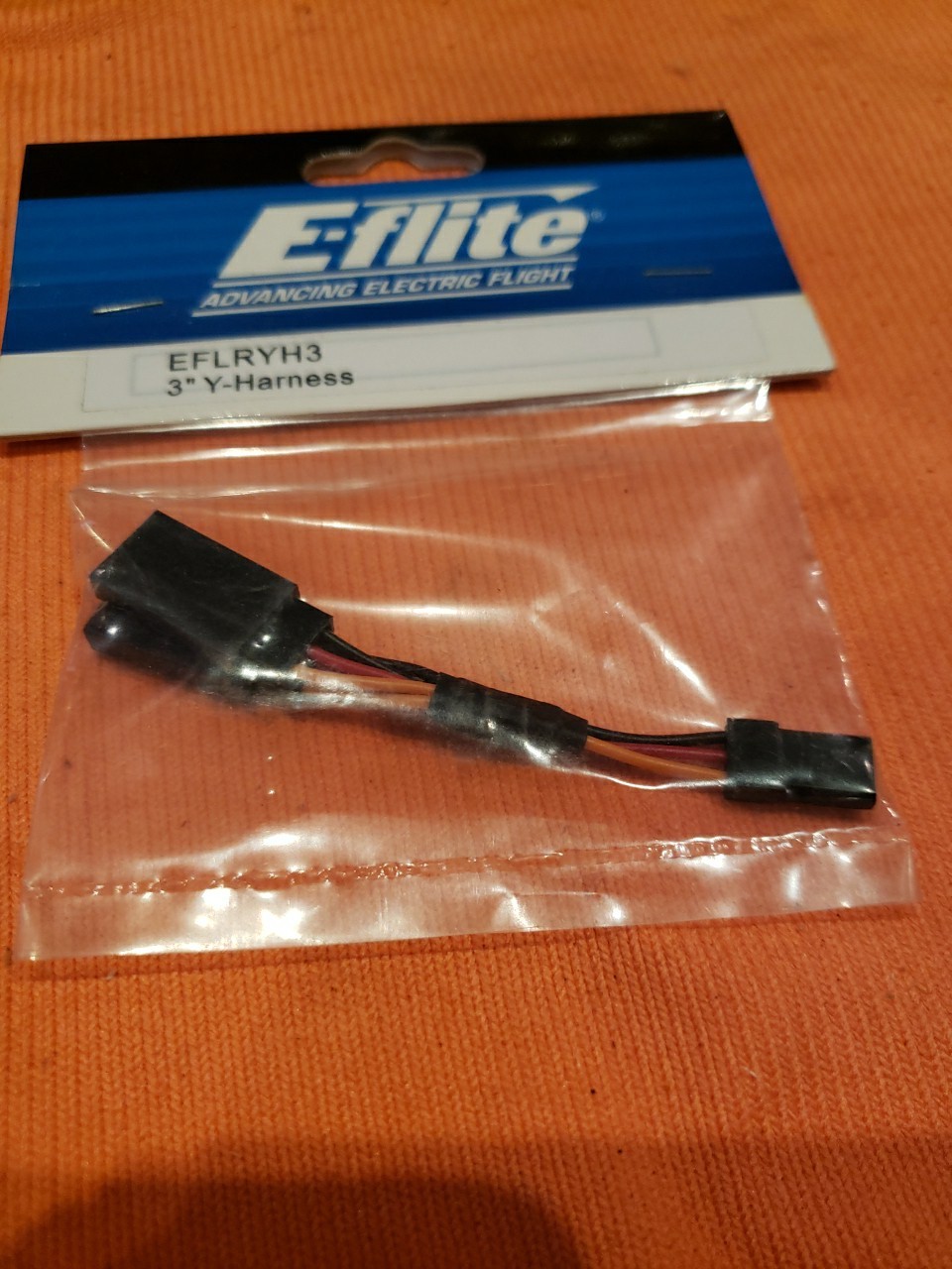 E-flite EFLRYH3 3″ Y-HARNESS Extension – New – JT25