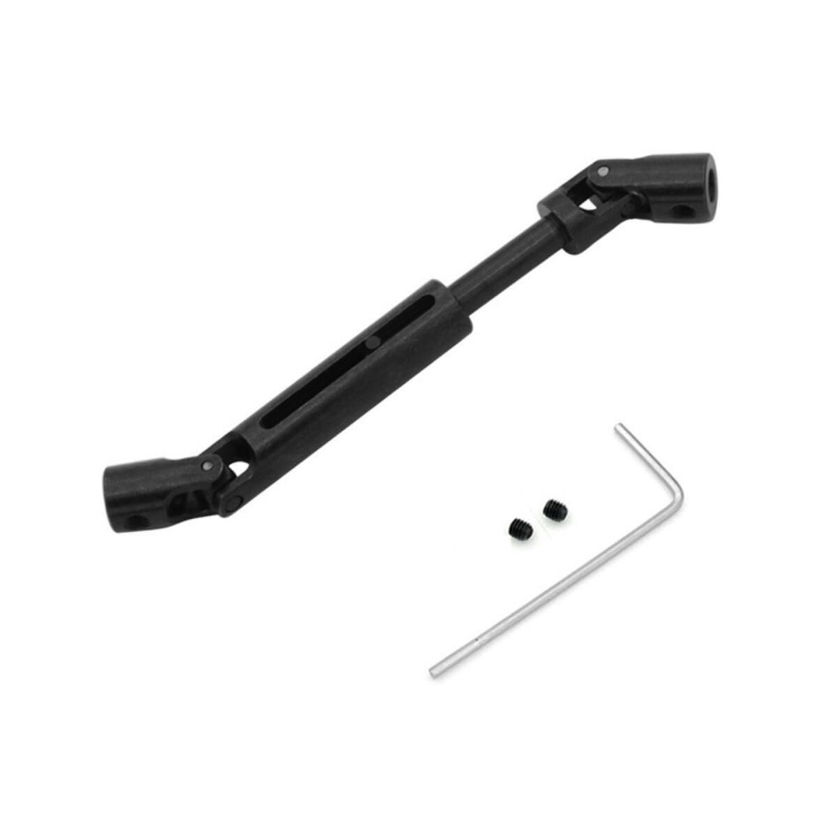 For MN 1/12 mn78 Crawler Off Road rc car Aluminum metal Upgraded parts DIY black