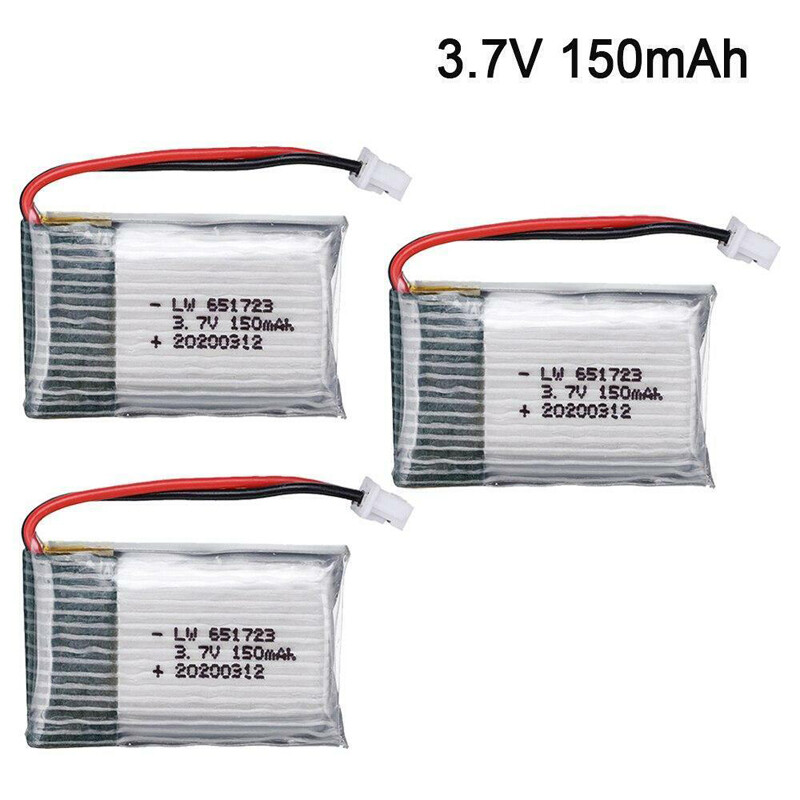 2pcs 3.7v 150mAh 20C + PH2.0 plug Battery for H36 NH010 RC Quadcopter Helicopter