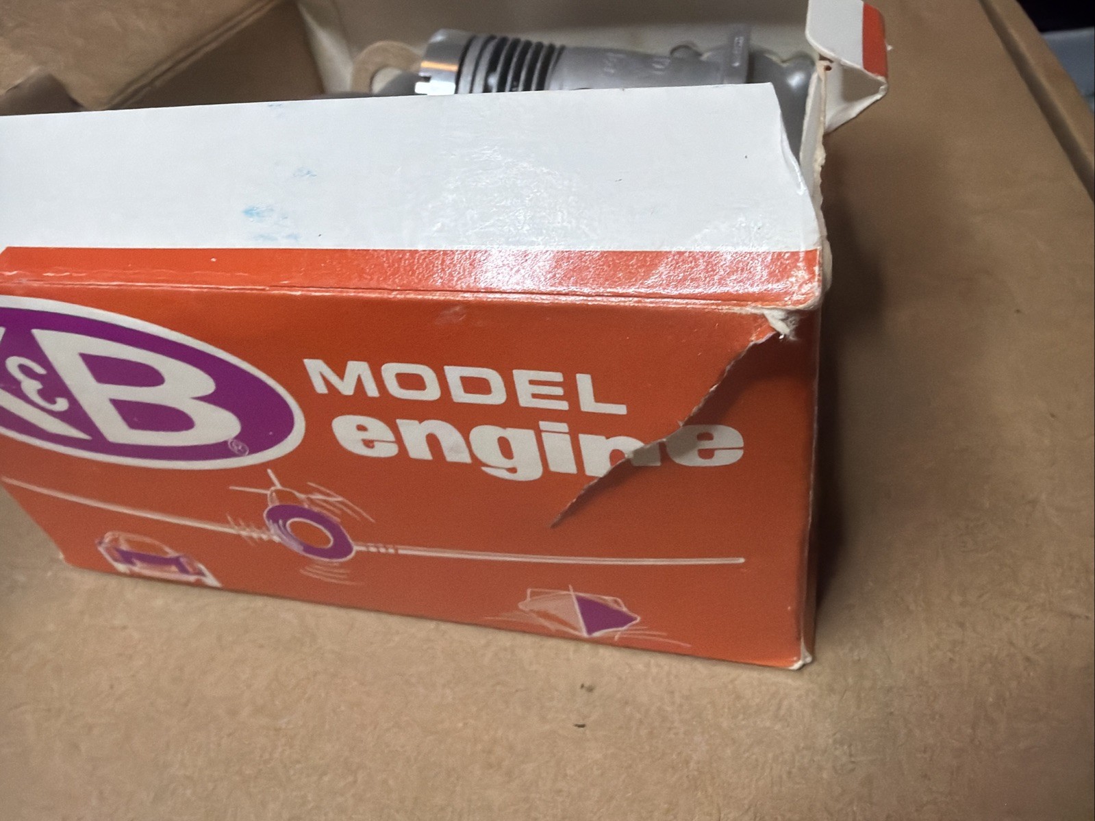 K&B Engine – K&B .61 RC MOTOR – NJ23 No 6550 – New