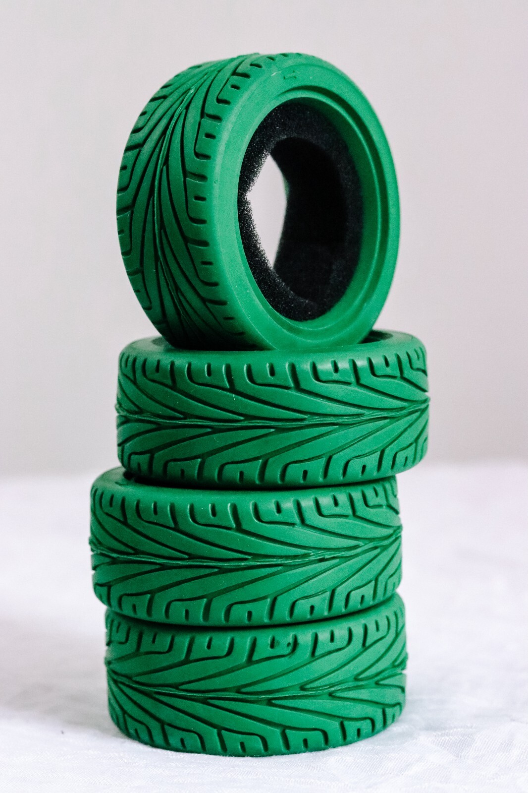 NBRC “Skids” 1/10 Onroad Racing RC Touring Car Tires Blue, Green, Red Nitro Oval