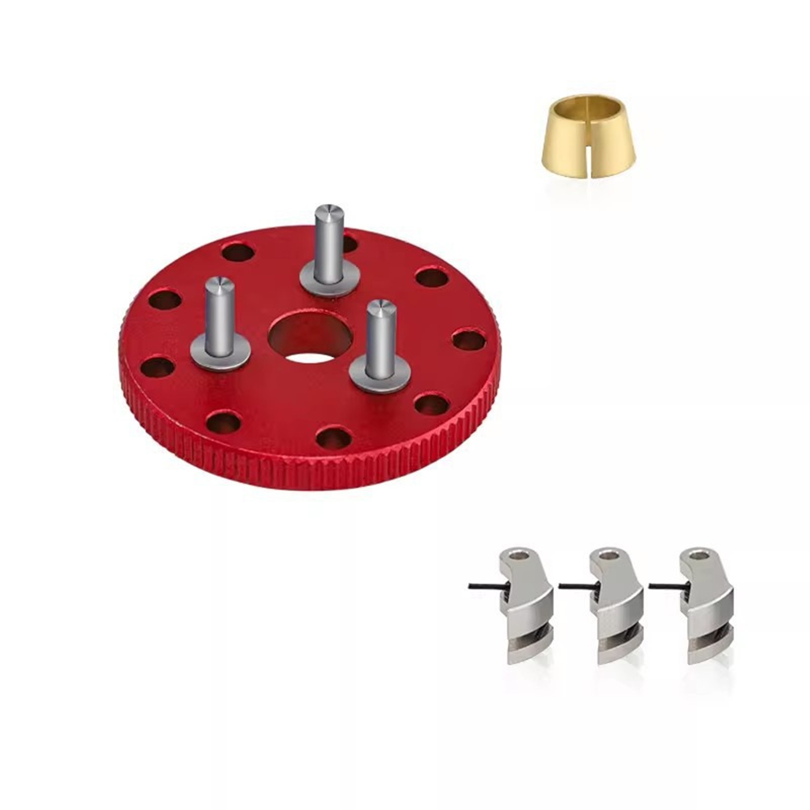 Aluminum Clutch Flywheel Kit Replacement Parts For TRAXXAS 1/10 Nitro RC Car