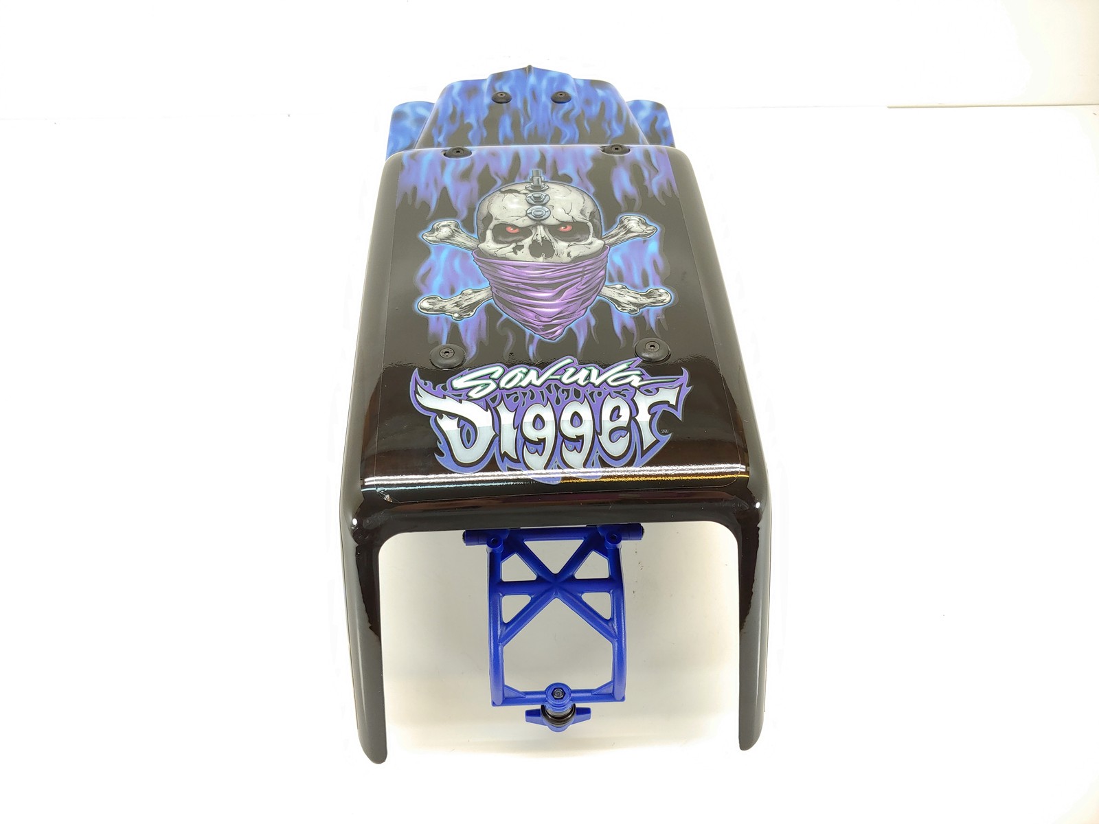 NEW: COMPLETE Losi LMT 2.0 Son Uva Digger 1/8 Monster Truck Body + Roll Cage LED