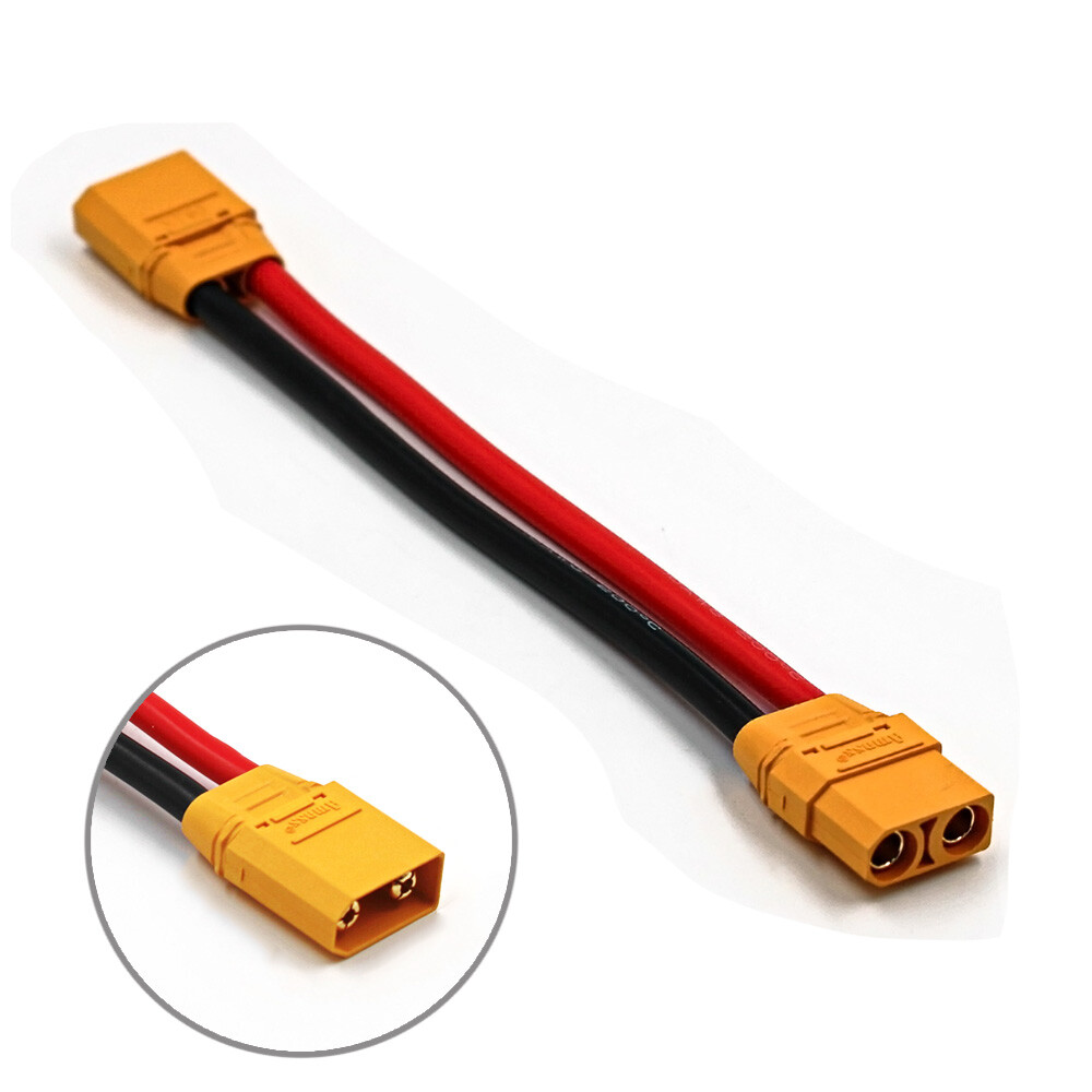 XT90 Connector Extension Wire Lead Cable (6in/15cm) for RC Battery ESC