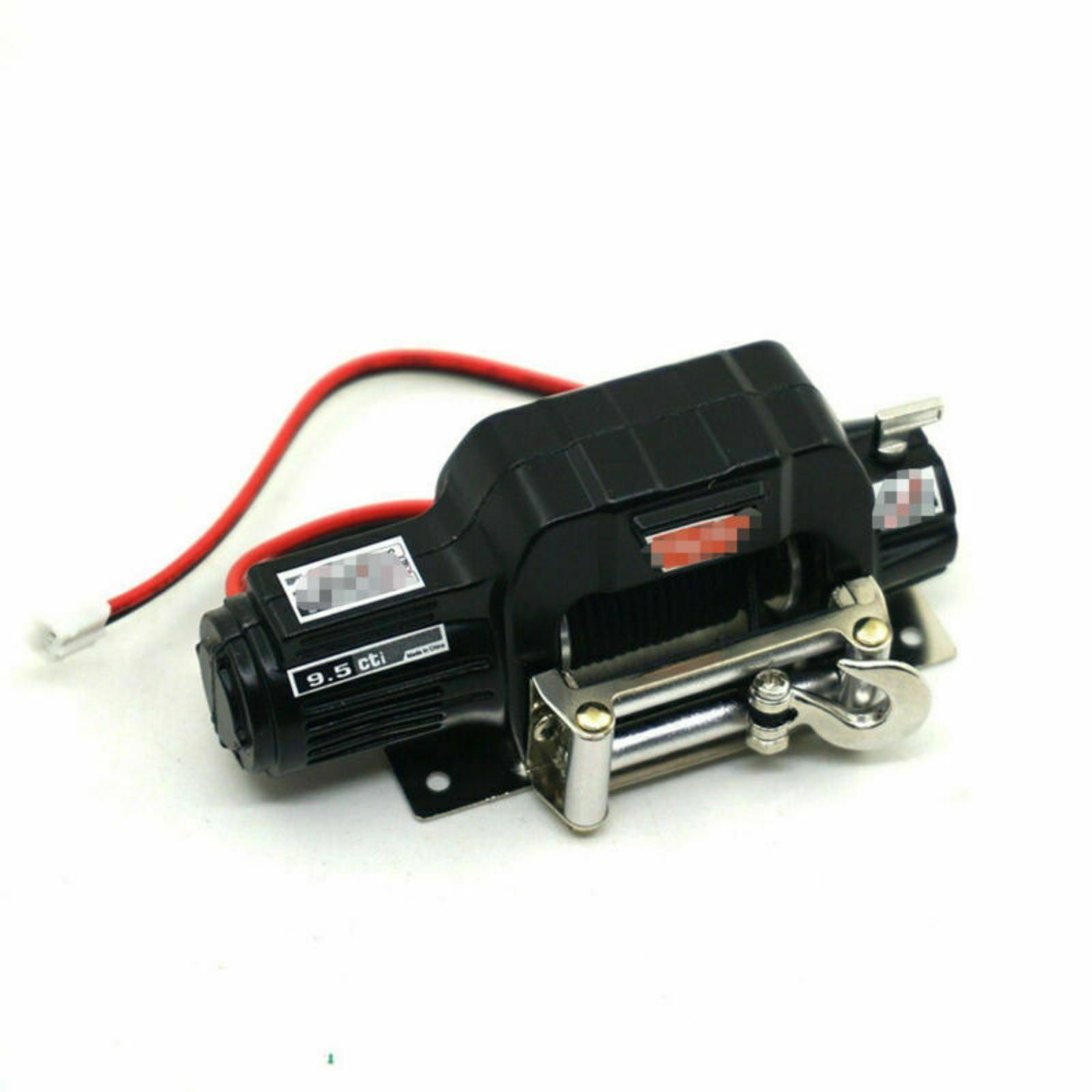 “Warn” 9.5cti Winch+Remote Control Receiver Kit For RC Car 1:10 SCX10 Crawler