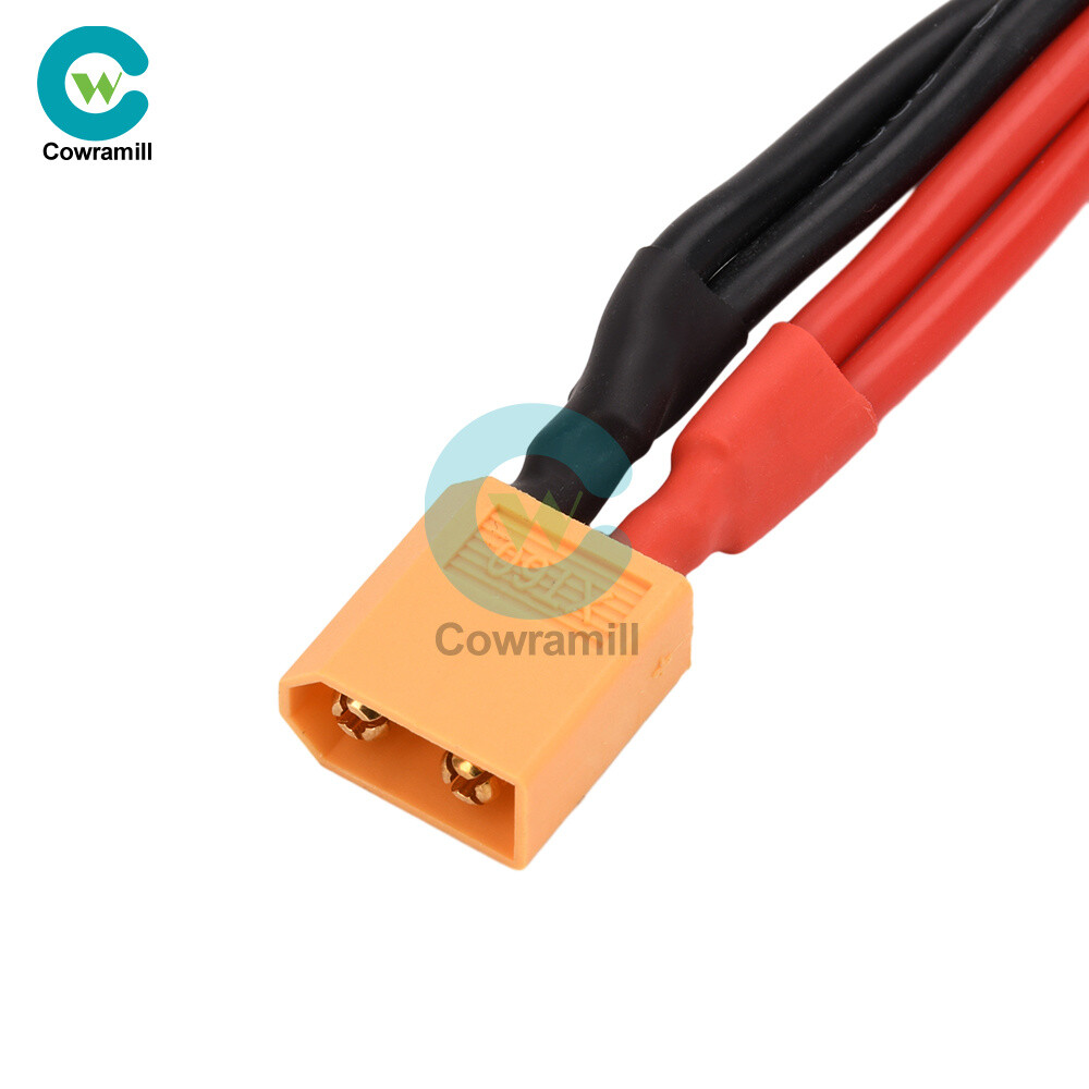 14AWG XT60 Male/Female Wire Parallel Battery Connector Extension Cable for RC