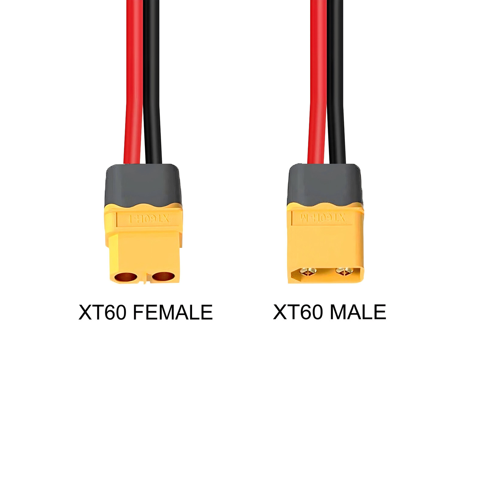 Heavy Duty 10AWG XT60 Extension Cable Wire for RC Lipo Solar Battery