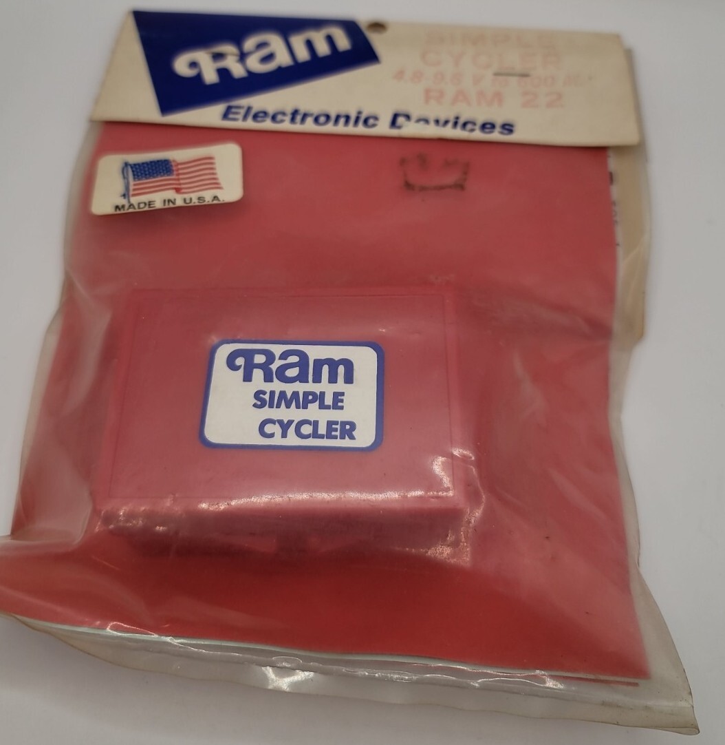 Ram Electronic Devices Simple Cycler 4.8v 9.6v 600 mAh Ram 22 Vintage Rc