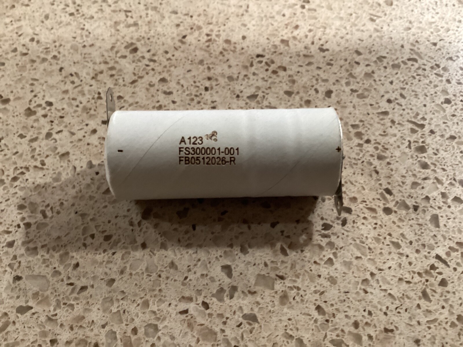 HOBBY STORE/ESTATE NOS A123 RACING LITHIUM ION BATTERY FB0512026-R/FS300001-001