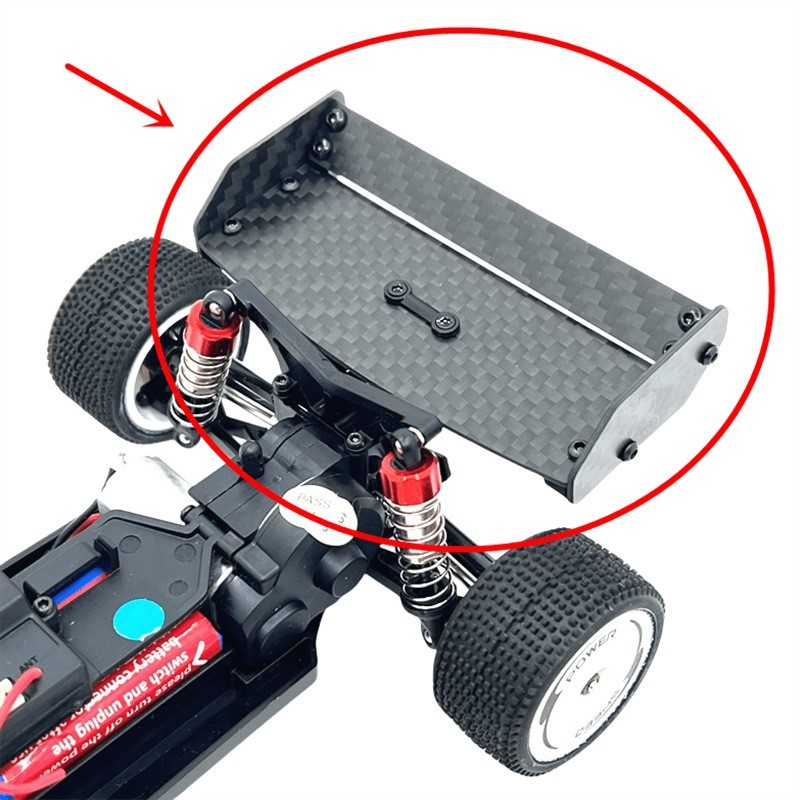 Metal DIY parts Drive Shaft/Arm/Tail Wing Set for RC LOSI 1/24 Micro-B 2WD BUGGY