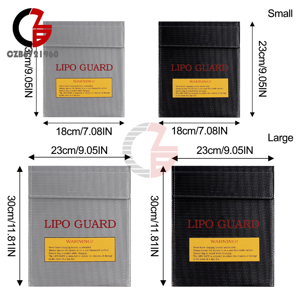 1Pcs Fireproof High Quality RC LiPo Battery Safety Bag Safe Guard Charging Sack