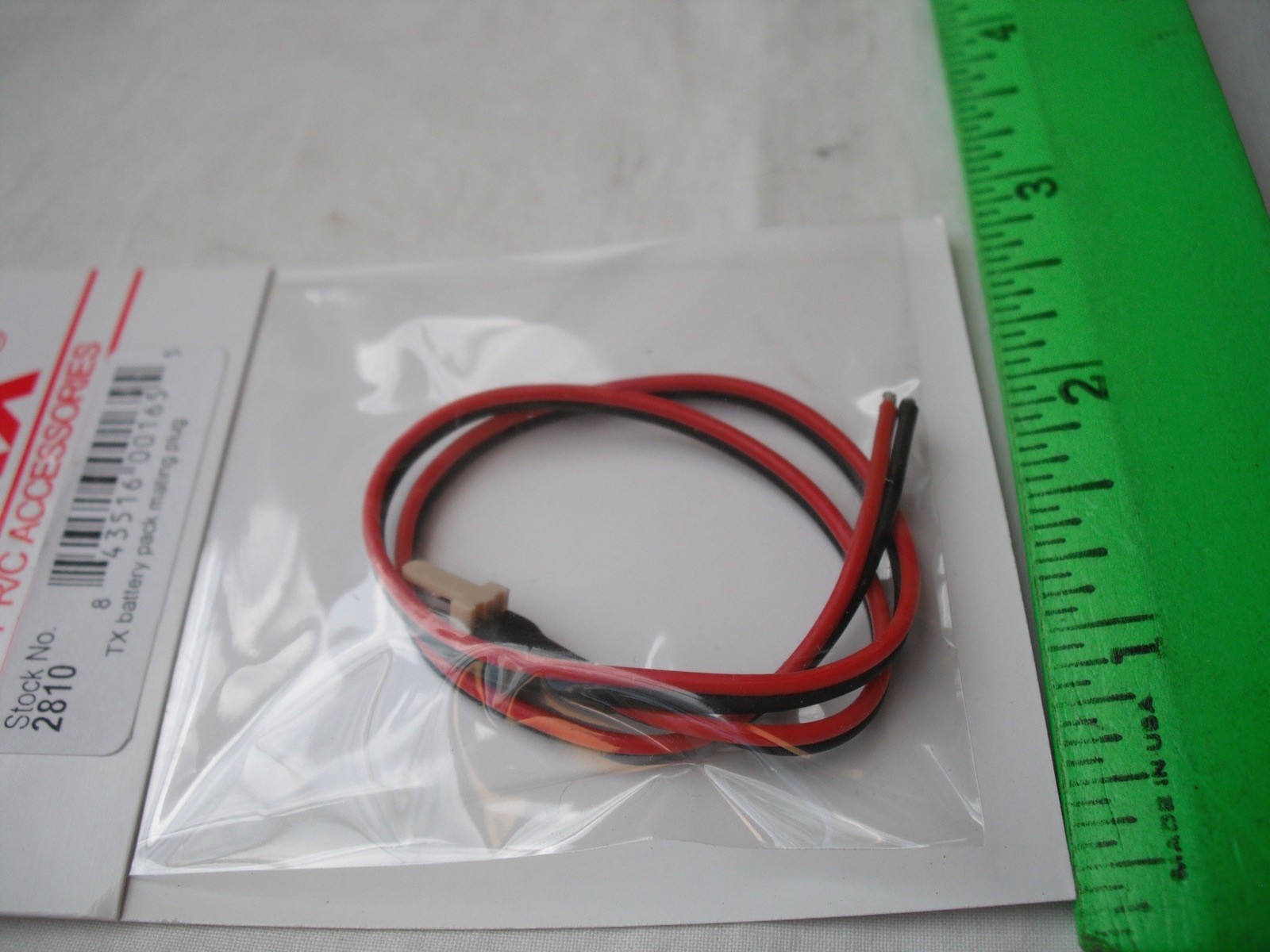 Lot of 3 Maxx Products Mpi 2810, TX Battery Pack Mating Plug, R/C Plane Airplane