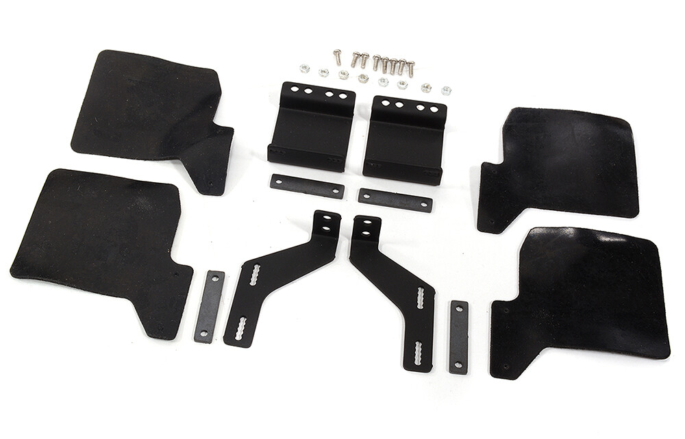 Precision Off-Road Mud Flaps Dirt Guards for Traxxas TRX-4 Scale & Trail Crawler