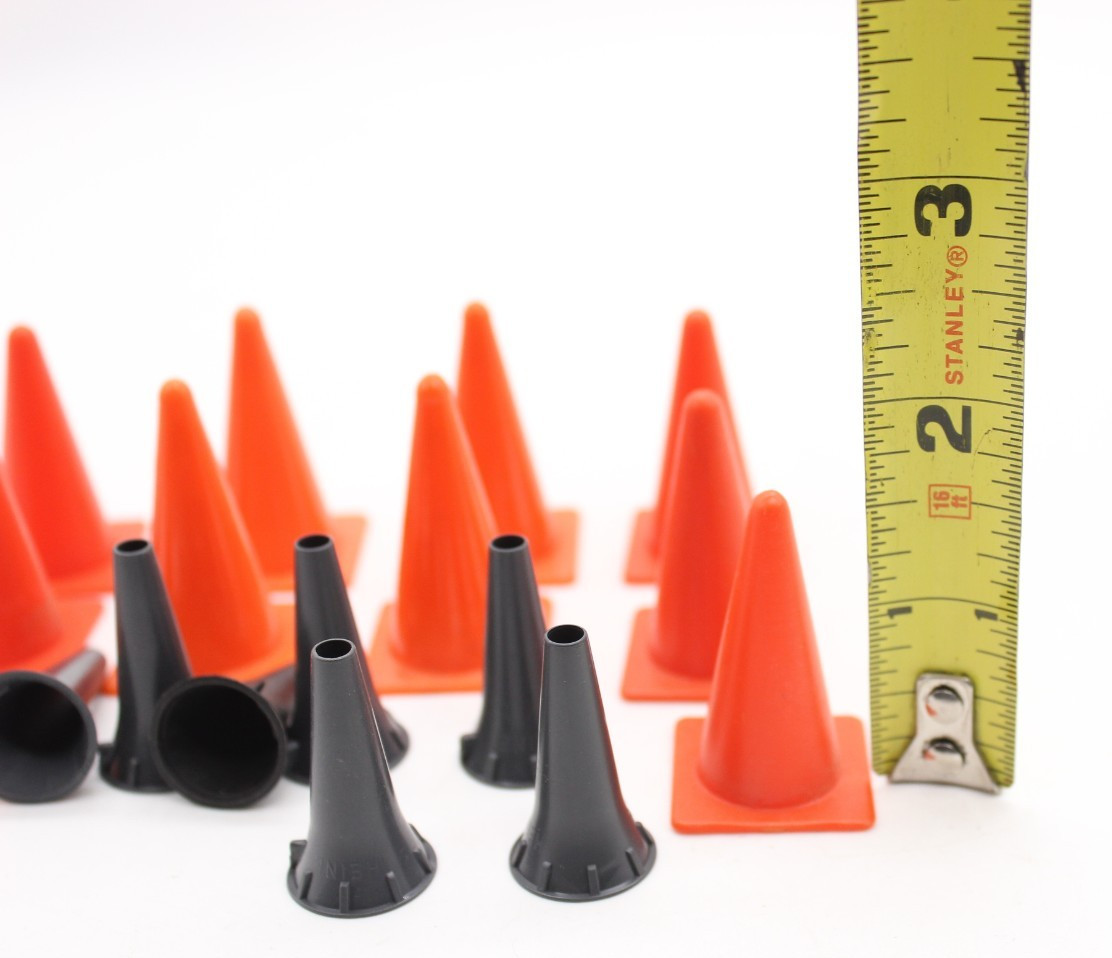 Lot of 1/10 Scale Traffic Cone Orange For RC Cars Crawlers Drifting
