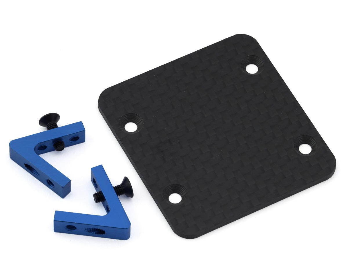 Scale Reflex Drift Rear ESC Mounting Set (Blue) [SRF-863501]