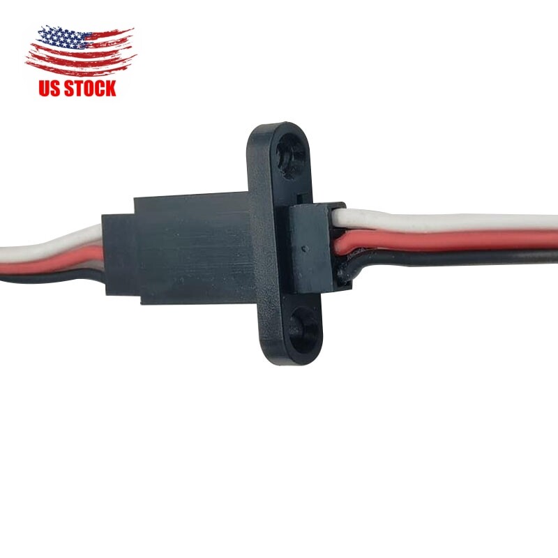10PCS Servo Connector Bracket with Safety Clip for Futaba&JR Style Connectors