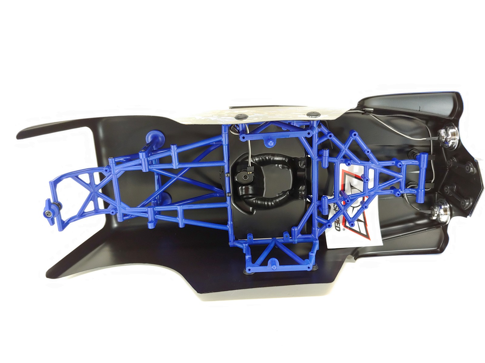NEW: COMPLETE Losi LMT 2.0 Son Uva Digger 1/8 Monster Truck Body + Roll Cage LED