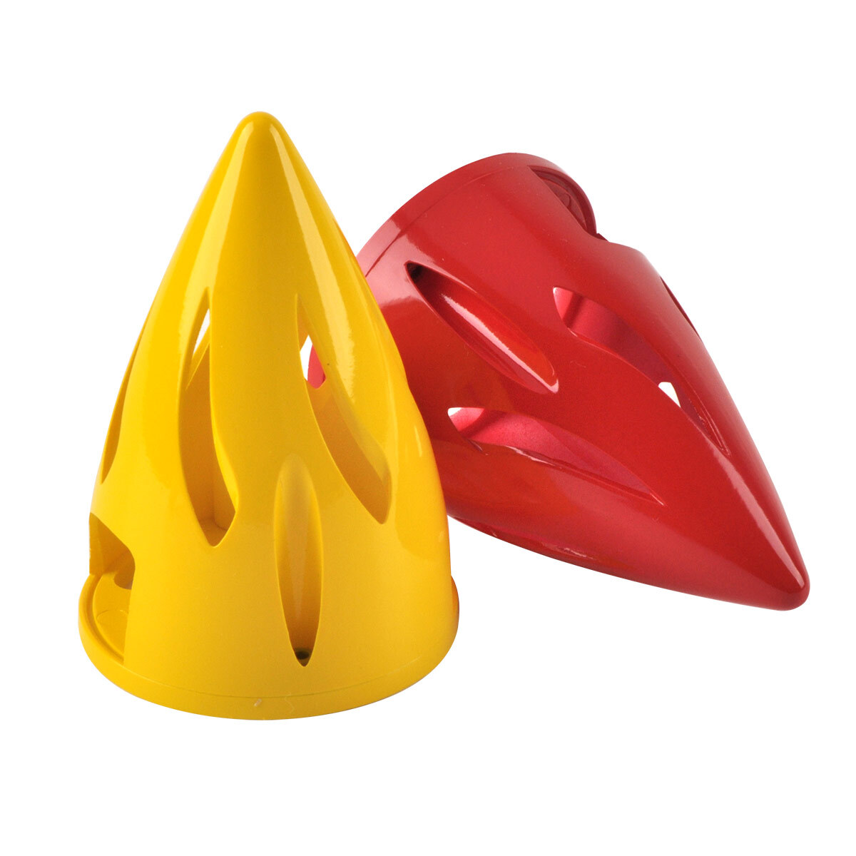 2.25 inch Spinner Pointed Plastic Hollow Cone 2 Opening for RC Airplane Model