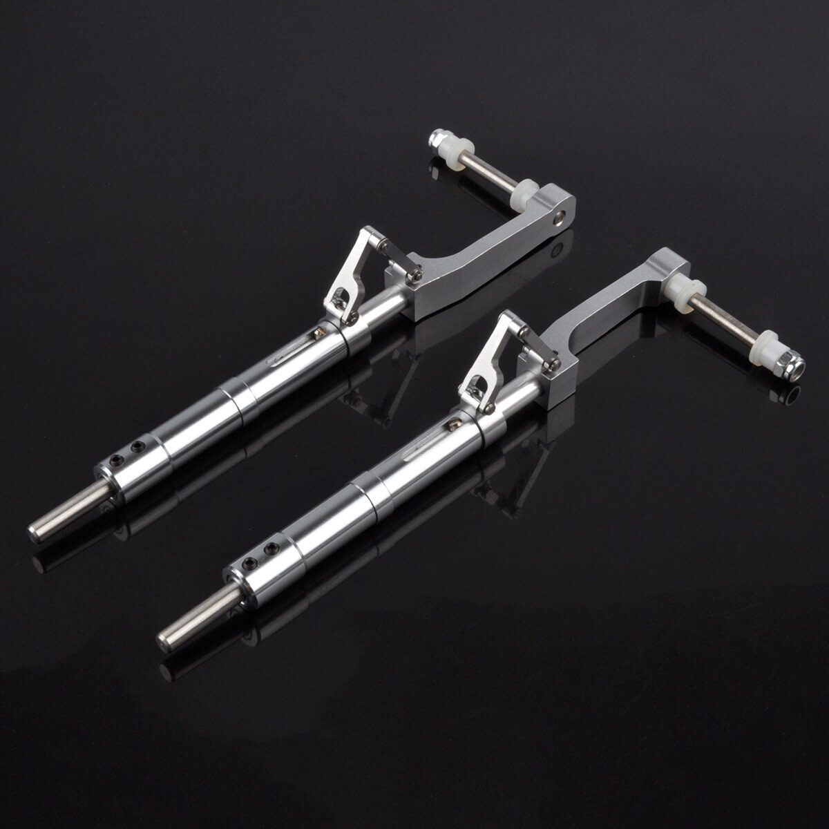 1 Set Alu Alloy Anti-Vibration Landing Gear For P57 RC Airplane ф5xD4mmx161mm