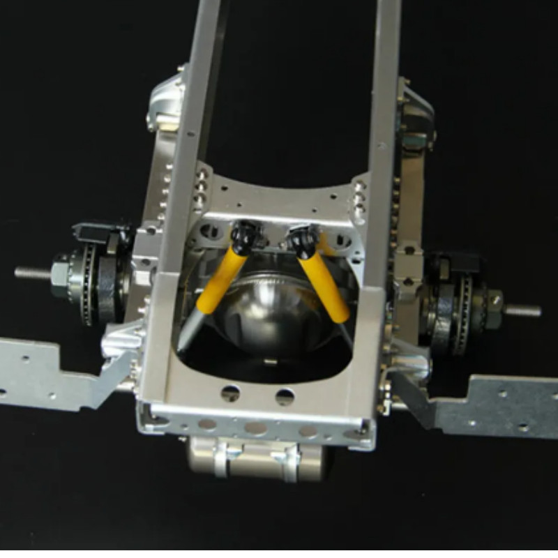 Simulated Suspension Shock Absorber for Tamiya 1/14 RC Truck Scania Benz Volvo