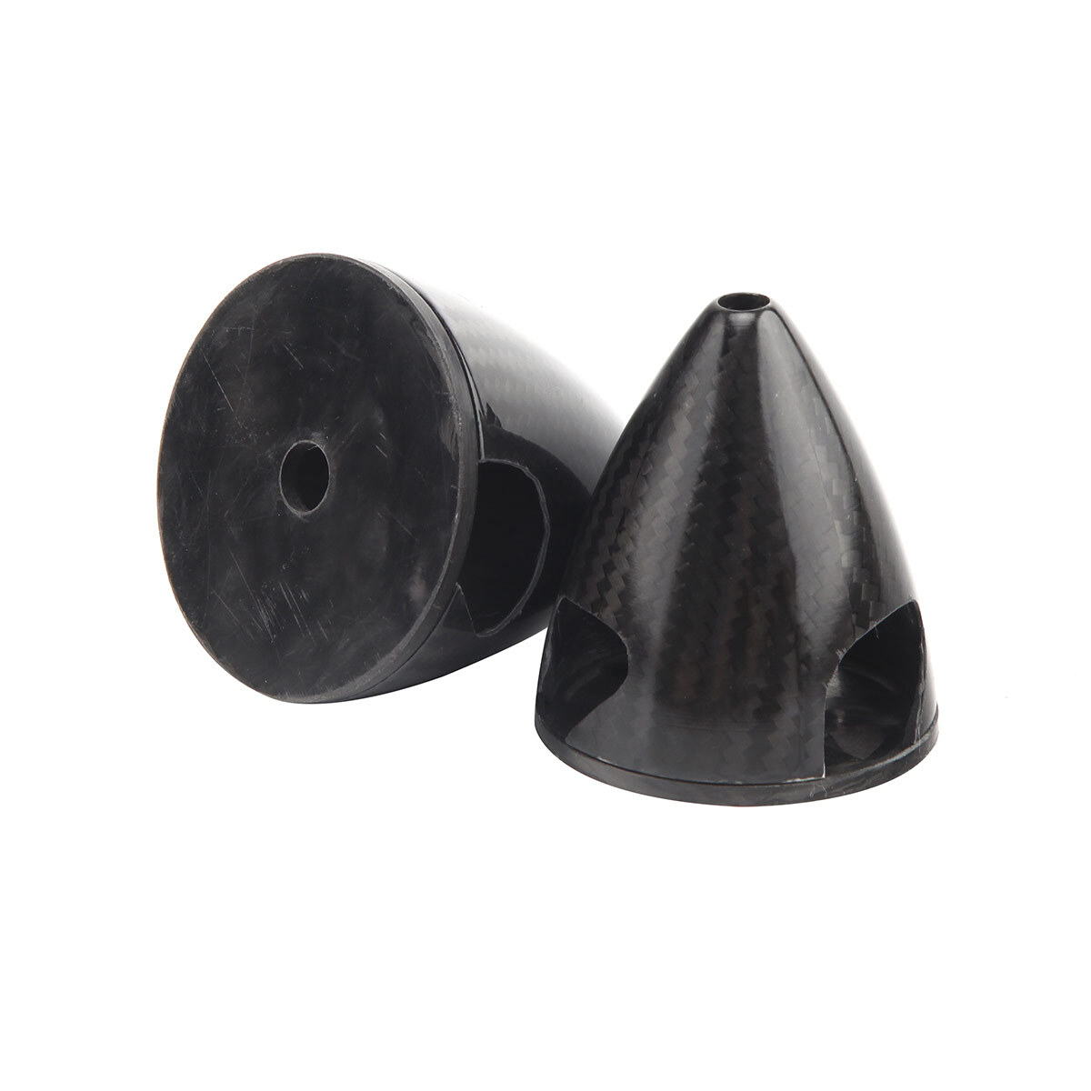 4.75″/121mm Carbon Fiber Cone Prop Spinner with 3 blade For Gas RC plane SB#