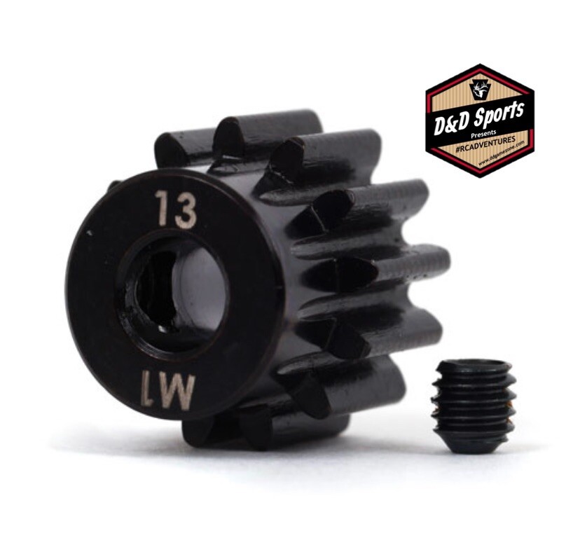 Traxxas 6483X – Gear, 13-T pinion (1.0 metric pitch) (fits 5mm shaft)