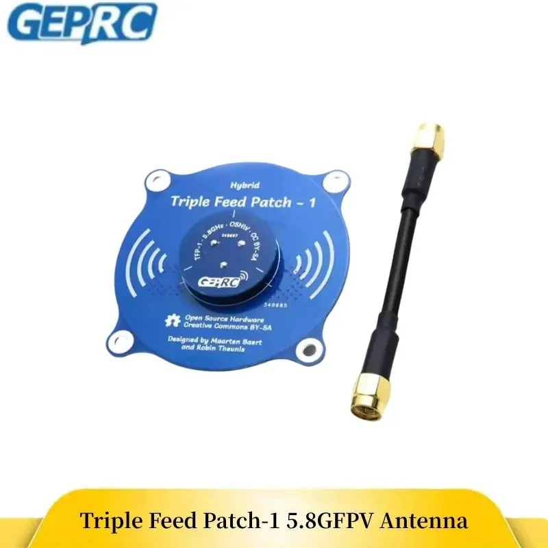 Anti Interference GEPRC Triple Feed Patch Antenna 5.8G FPV Racing Accessory