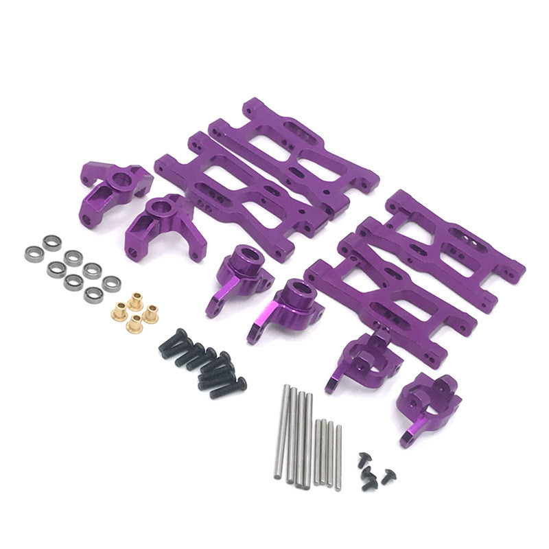 Metal Full Set RC Parts Kit For Wltoys 144001 144002 124016 124017 124018