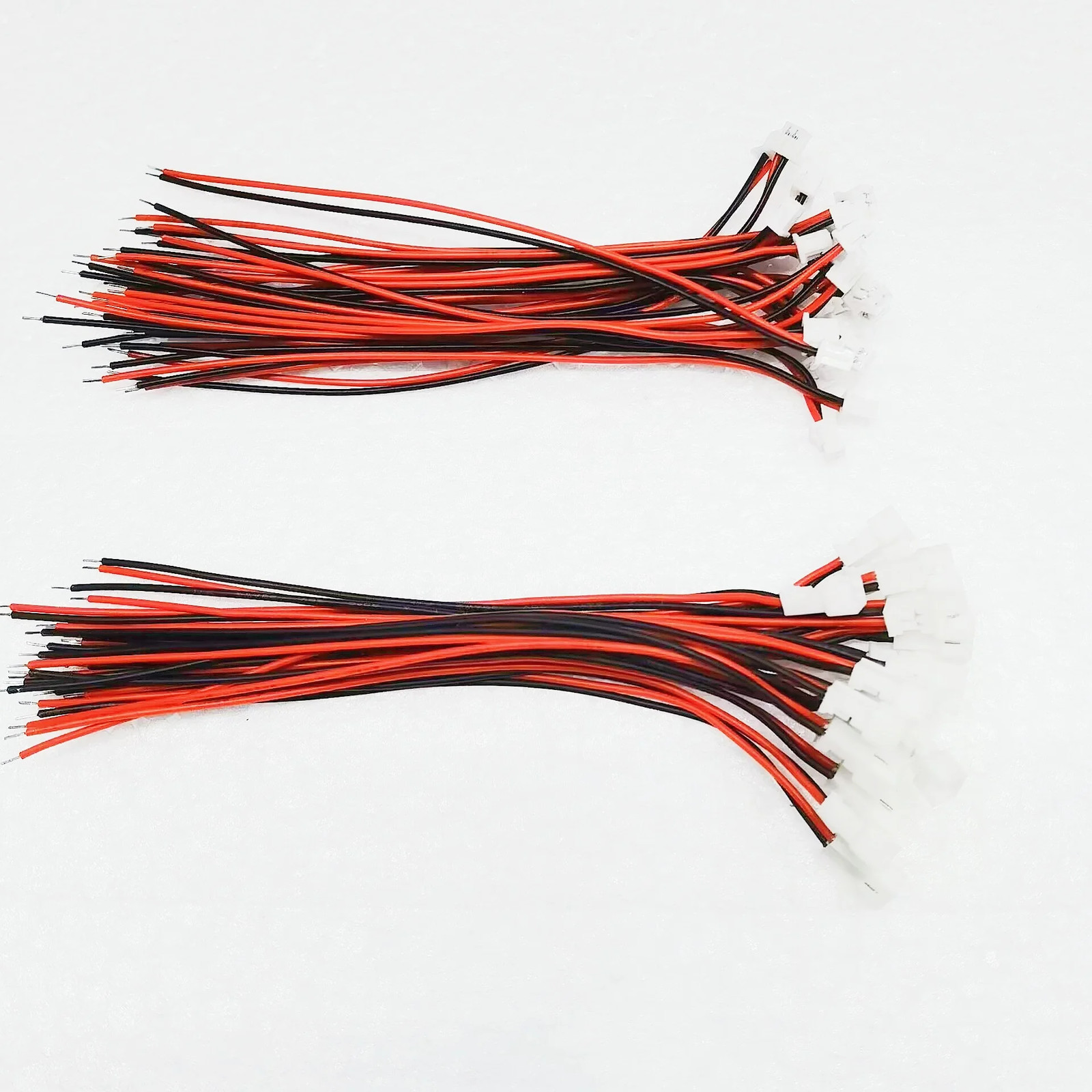 20Pair Micro JST PH 1.25 2 PIN Male Female Plug Connector with Wire Cables 100Mm