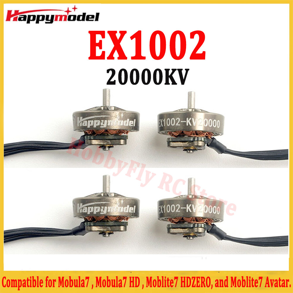 Happymodel EX1002 20000KV 1S Brushless Motor 1.5mm Shaft for FPV Racing Drone