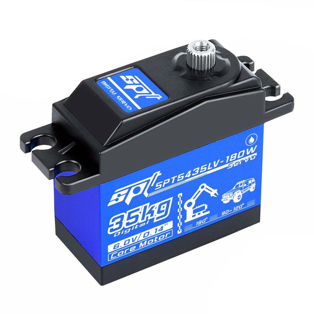 Waterproof Metal Gear SPT 35KG Large Torque Digital Servo for RC Car SCX10 TRX4