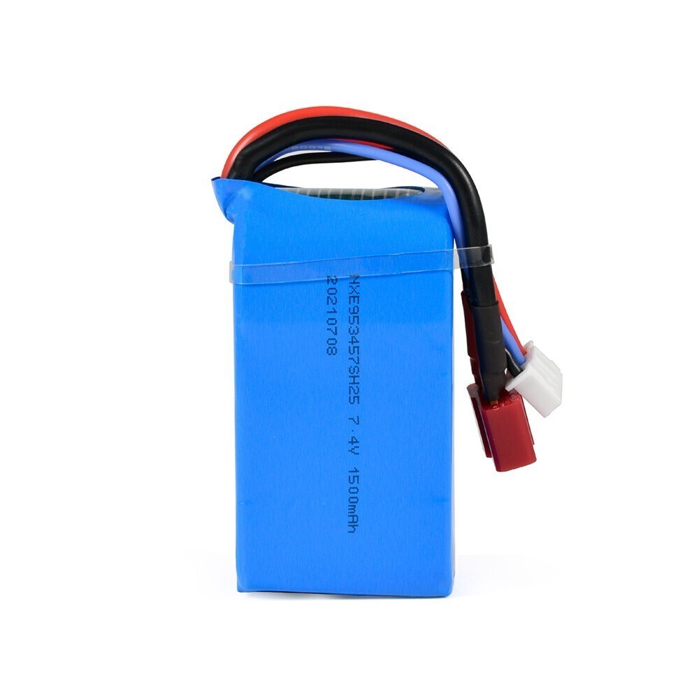 WLtoys 7.4V 1500mAh Lipo Battery for WLtoys A959-B/A969-B/A979-B/144001 Cars