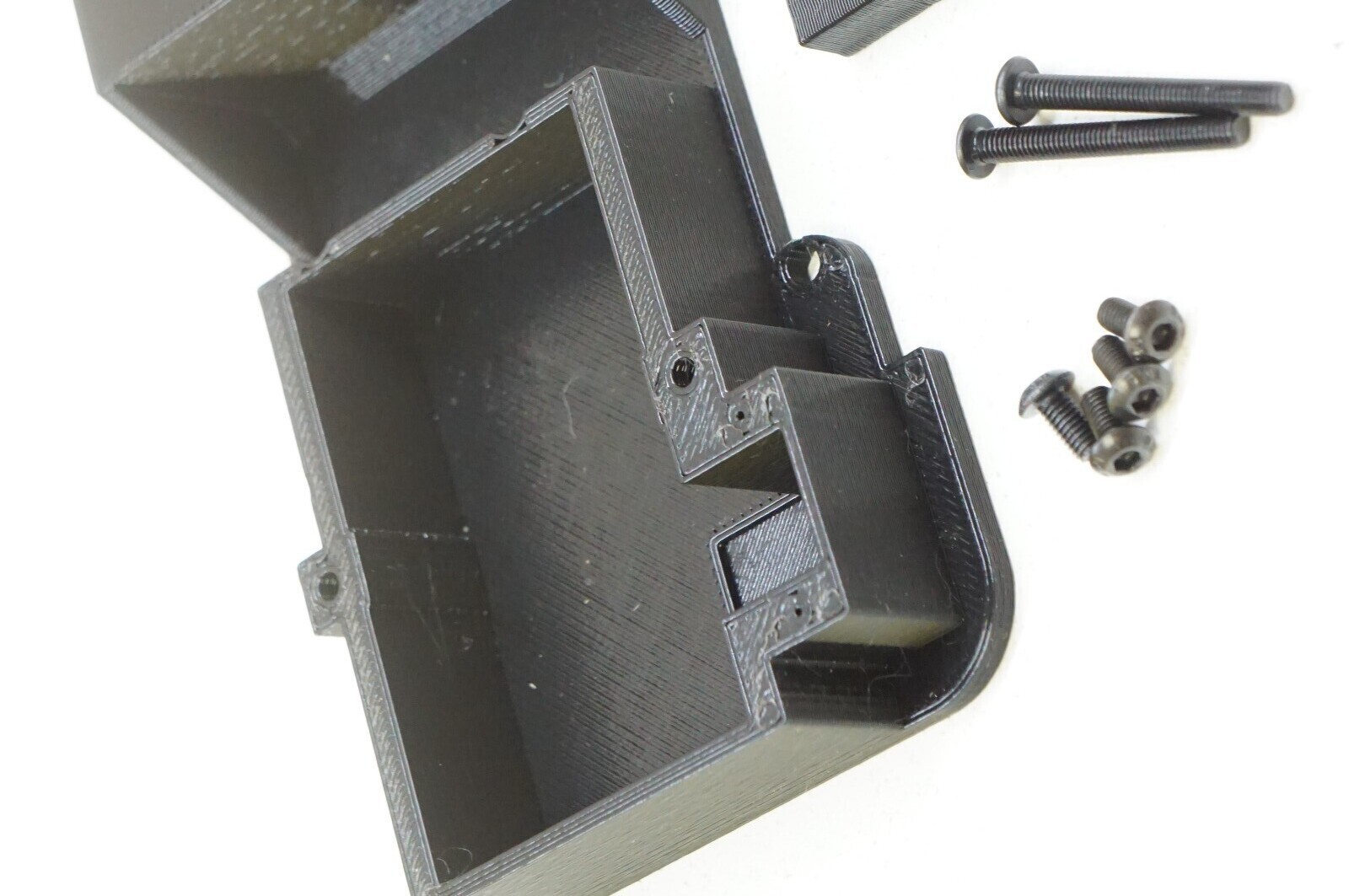 Castle Mamba-X ESC Mount & Receiver plate for Traxxas Slash 4X4 LCG