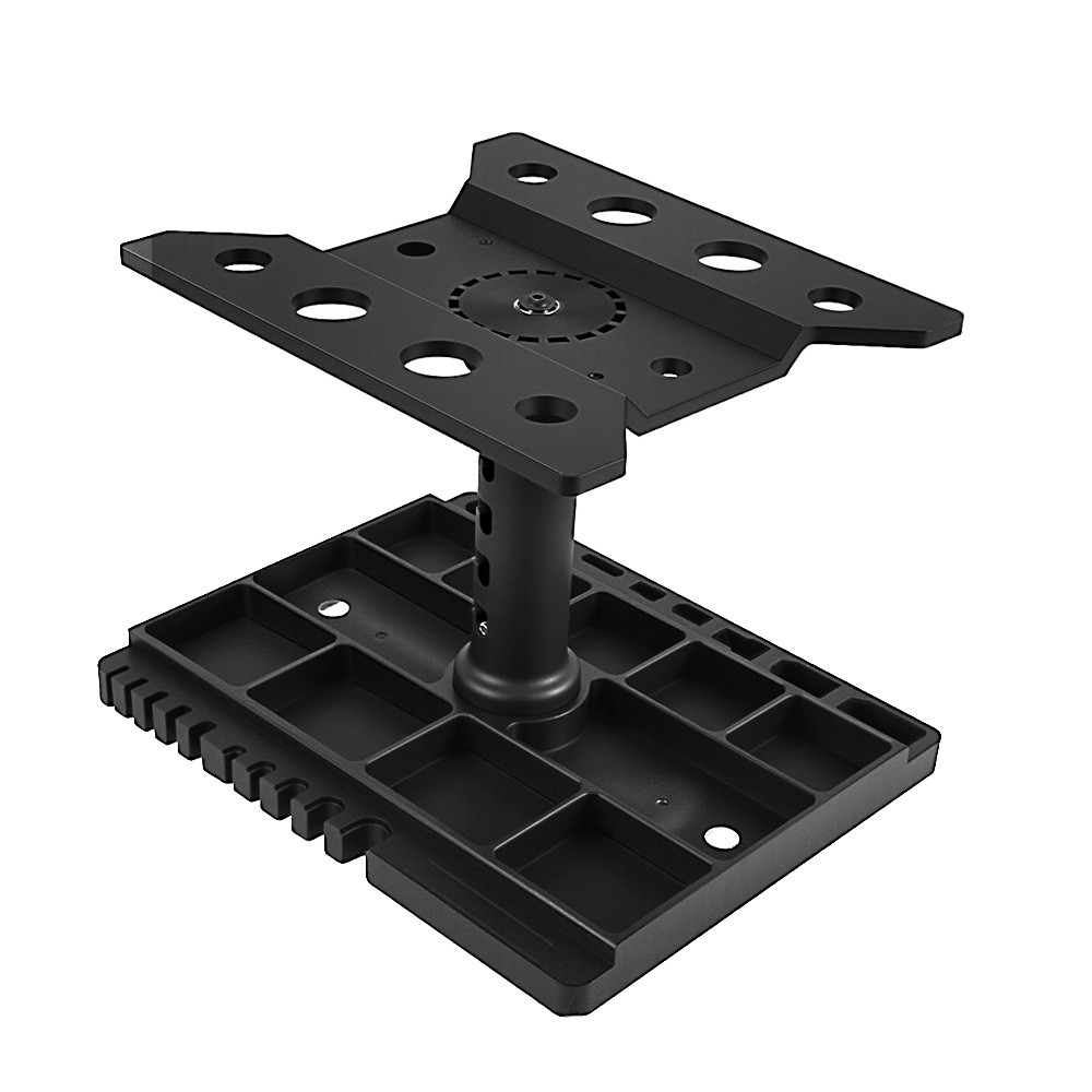 Plastic RC Repair Stand Work Station with angle Ruler for 1/16 1/18 1/20 RC Car