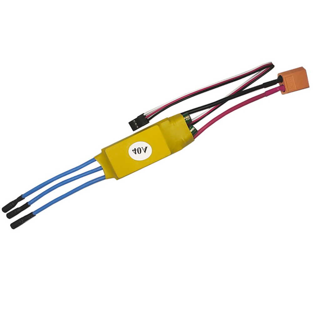 For XXD Brushless ESC 40A 2-4s Electric Speed Control for Airplane Quadcopter