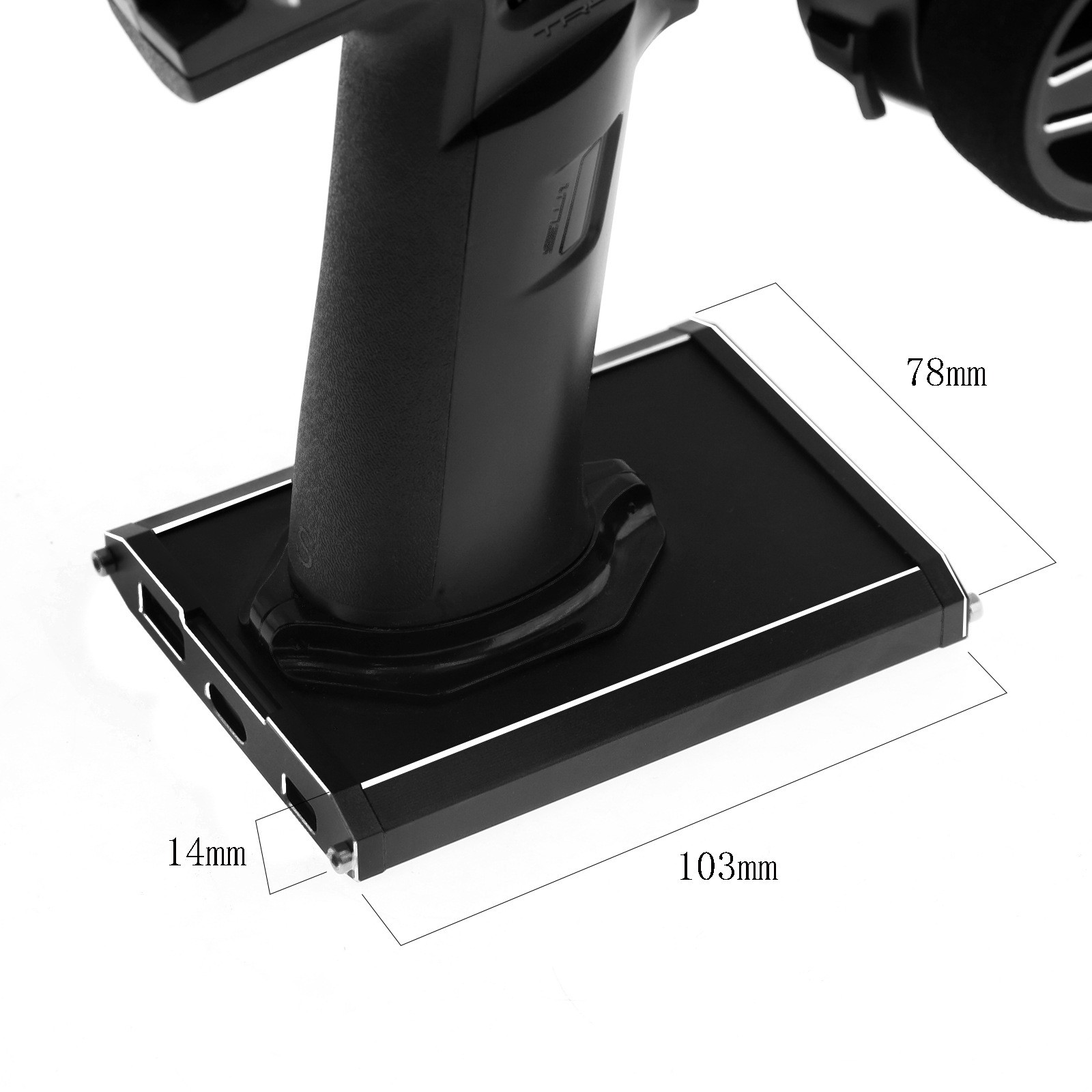 Gun Control Battery Metal Base Protection Bracket for Flysky FS-NB4 Parts