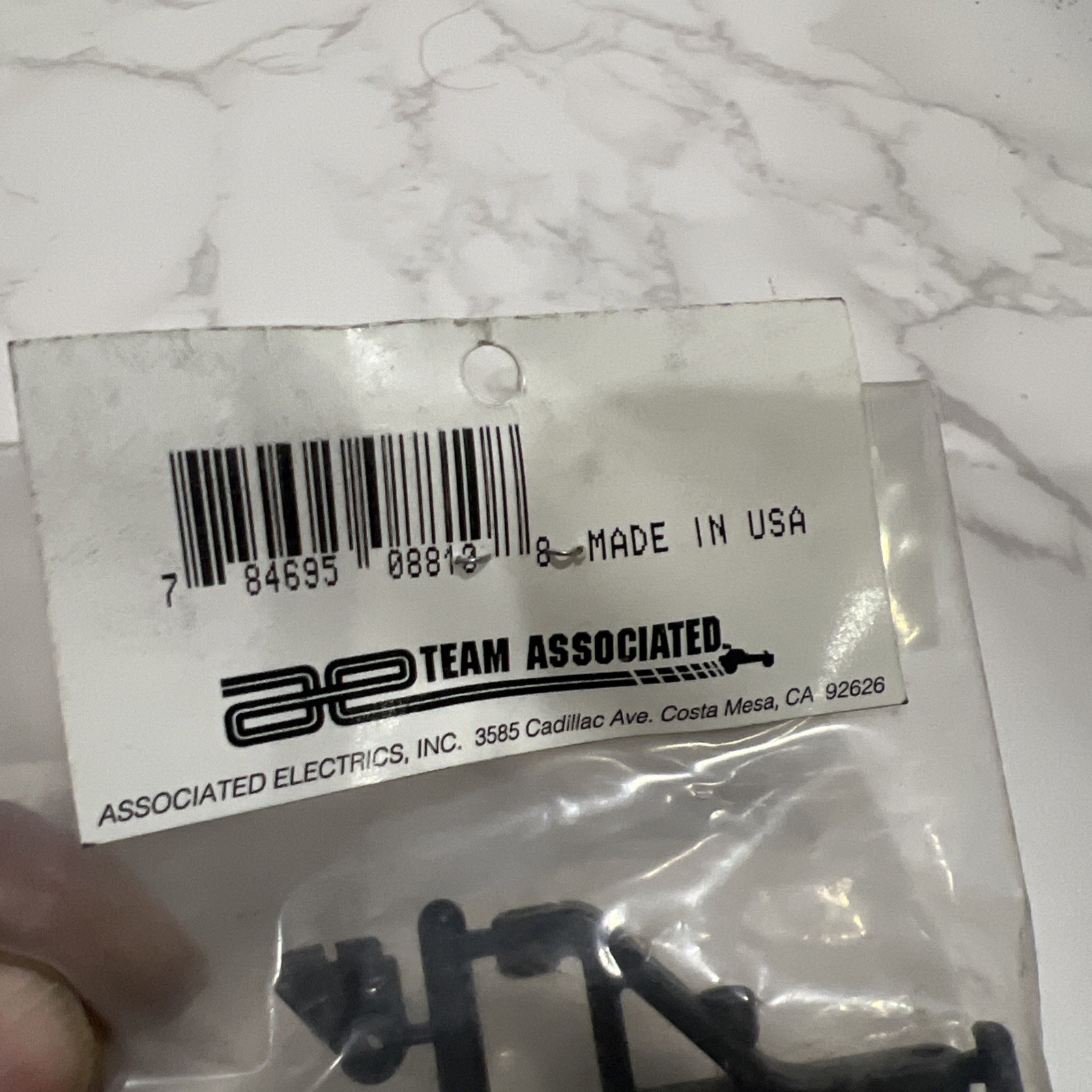 Team Associated 8810 Front A-Arms Molded Composite for RC10DS NIP RC Vintage