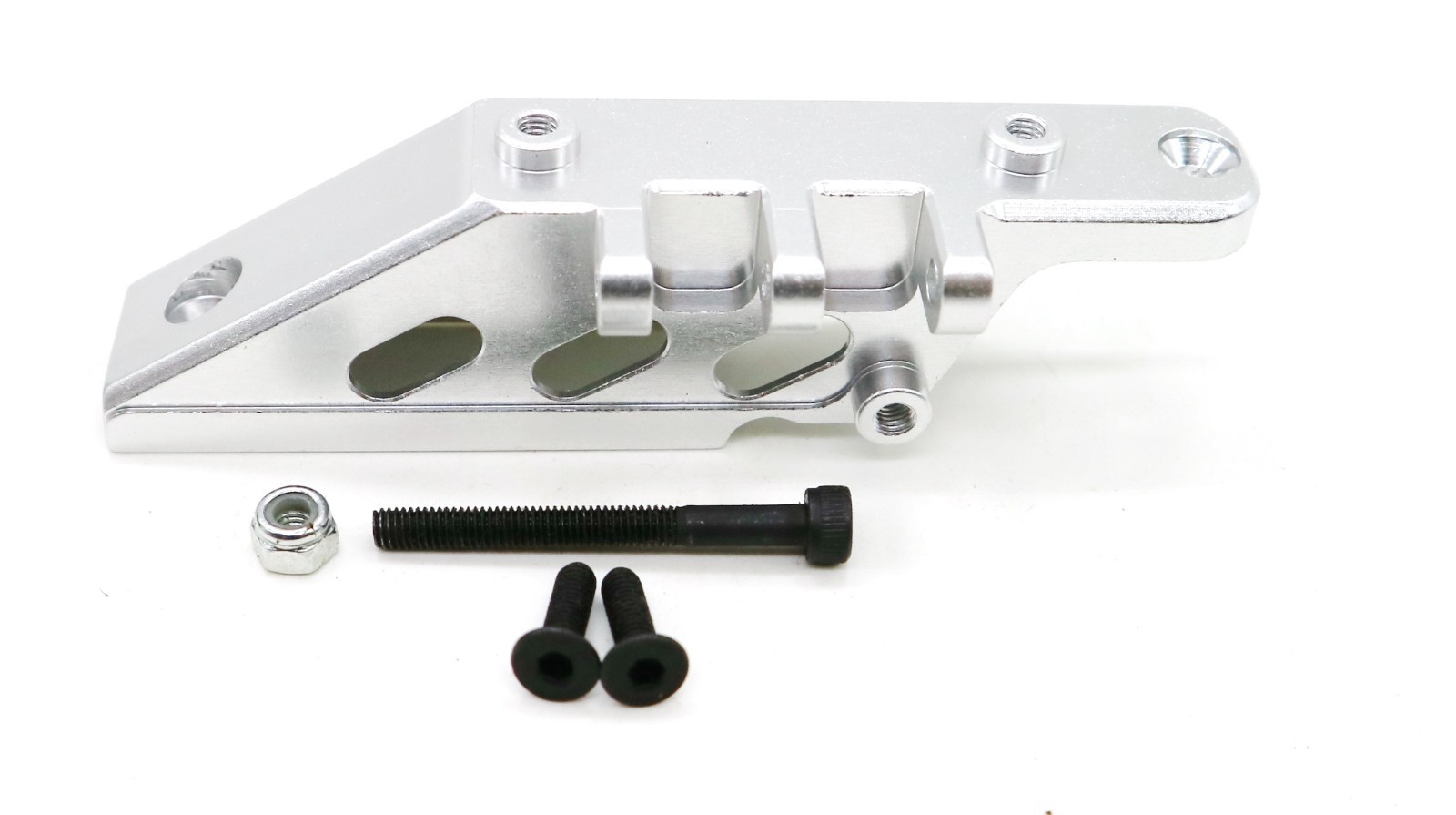 Aluminum Upgrade Parts Fit 1/10 Rc AXIAL Jeep Wraith AX90056 Crawler Car silver