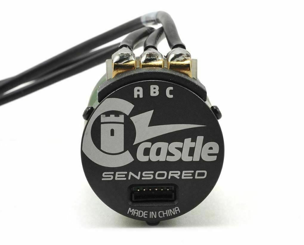 Castle Creations 1406 or 1410 Sensored 4-Pole Brushless Motor 3800KV 4600kV
